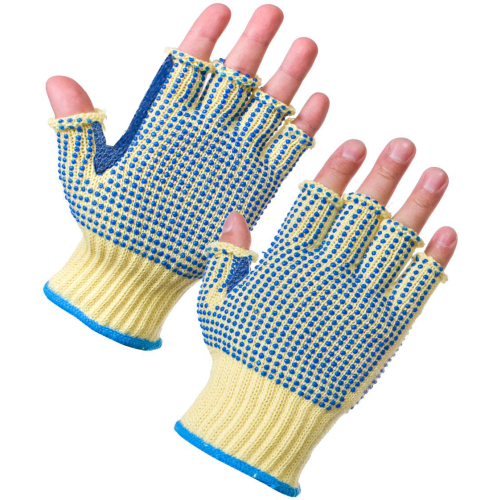 kevlar fingerless gloves