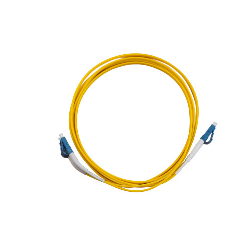 1 Meter OS2 LC to LC Fiber Optic Cable - Single Mode Duplex Fiber