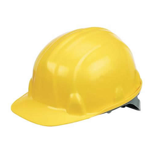 yellow safety hat