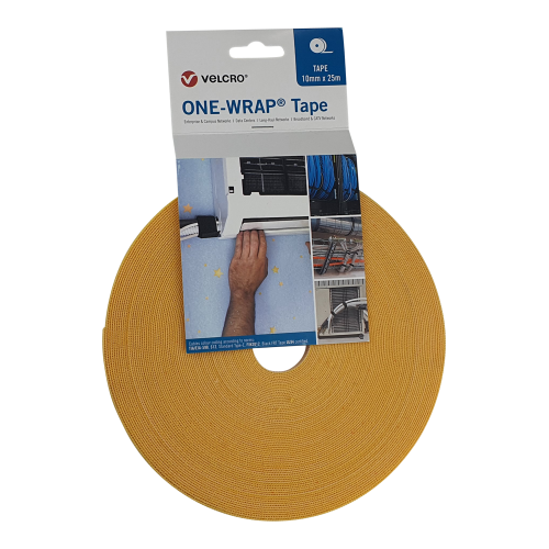 Simplify and Secure with Velcro® VEL-OW64104 Yellow 10mm Wide ONE-WRAP ...