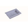 Dietzel Univolt PVC Maxi Trunking 28mm Deep Double Gang Accessory Box For 100mm Wide Trunking