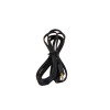 2m 3.5mm Stereo Male to Female Audio Extension Lead Black