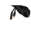 5m 3.5mm Stereo Male to Female Audio Extension Lead Black