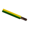 4mm 6491X Green/Yellow Earth Single Core PVC Cable (100m Reel)