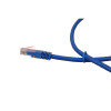 0.5m Cat6 RJ45 U/UTP Moulded Patch Lead Blue