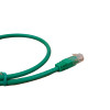 0.5m Cat6 RJ45 U/UTP Moulded Patch Lead Green