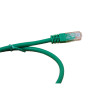 0.5m Cat6 RJ45 U/UTP Moulded Patch Lead Green