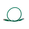 0.5m Cat6 RJ45 U/UTP Moulded Patch Lead Green