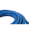 10m Cat6 RJ45 U/UTP Moulded Patch Lead Blue