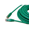 10m Cat6 RJ45 U/UTP Moulded Patch Lead Green