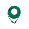 10m Cat6 RJ45 U/UTP Moulded Patch Lead Green