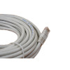 10m Cat6 RJ45 U/UTP Moulded Patch Lead Grey