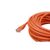 10m Cat6 RJ45 U/UTP Moulded Patch Lead Orange