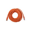 10m Cat6 RJ45 U/UTP Moulded Patch Lead Orange