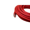 10m Cat6 RJ45 U/UTP Moulded Patch Lead Red