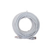 10m Cat6 RJ45 U/UTP Moulded Patch Lead White