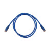 1m Cat6 RJ45 U/UTP Moulded Patch Lead Blue