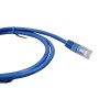 1m Cat6 RJ45 U/UTP Moulded Patch Lead Blue