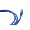 1m Cat6 RJ45 U/UTP Moulded Patch Lead Blue