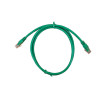 1m Cat6 RJ45 U/UTP Moulded Patch Lead Green