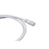 1m Cat6 RJ45 U/UTP Moulded Patch Lead White