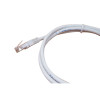 1m Cat6 RJ45 U/UTP Moulded Patch Lead White