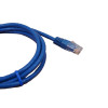 1.5m Cat6 RJ45 U/UTP Moulded Patch Lead Blue