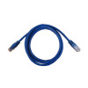 1.5m Cat6 RJ45 U/UTP Moulded Patch Lead Blue