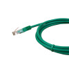 1.5m Cat6 RJ45 U/UTP Moulded Patch Lead Green