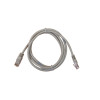 1.5m Cat6 RJ45 U/UTP Moulded Patch Lead Grey