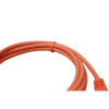 1.5m Cat6 RJ45 U/UTP Moulded Patch Lead Orange