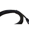 2m Cat6 RJ45 U/UTP Moulded Patch Lead Black