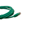 2m Cat6 RJ45 U/UTP Moulded Patch Lead Green