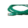 2m Cat6 RJ45 U/UTP Moulded Patch Lead Green