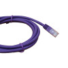 2m Cat6 RJ45 U/UTP Moulded Patch Lead Violet