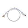 7m Cat6 RJ45 U/UTP Moulded Patch Lead White