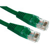 0.5m Cat6 RJ45 U/UTP Moulded Patch Lead Green