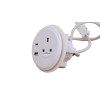 CMD  White PortHole outlet fitted with 1 x Power, 1 x Dual USB, Types A & C