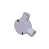 Dietzel Univolt LSF Plastic Conduit Angle Box 25mm White