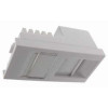 Matrix Cat6 UTP RJ45 Shuttered Euro 50mm x 25mm White Module Low Profile