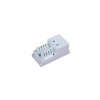 Matrix Cat6 UTP RJ45 Shuttered Euro 50mm x 25mm White Module Low Profile