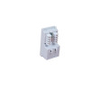 Matrix Cat6 UTP RJ45 Logik Shuttered Euro 25mm x 50mm White Module Low Profile