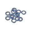 M6 BZP Flat Steel Washers (Box/100)