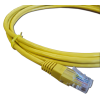 2m Cat5e Crossover Patch Lead Yellow