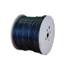 Matrix Cat6 26AWG SF/UTP Stranded External Dual Sheath LSOH/PVC Cable Black (500m Reel)