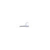 White 9.0mm Round Cable Clips (Box of 100)