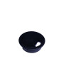 80mm Black Circular Cable Desk Grommet