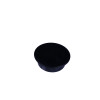 80mm Black Circular Cable Desk Grommet