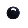 80mm Black Circular Cable Desk Grommet