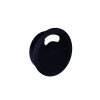 80mm Black Circular Cable Desk Grommet